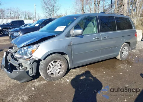 2006 Honda Odyssey Ex z USA, uszkodzony, nr VIN 5FNRL38436B001130